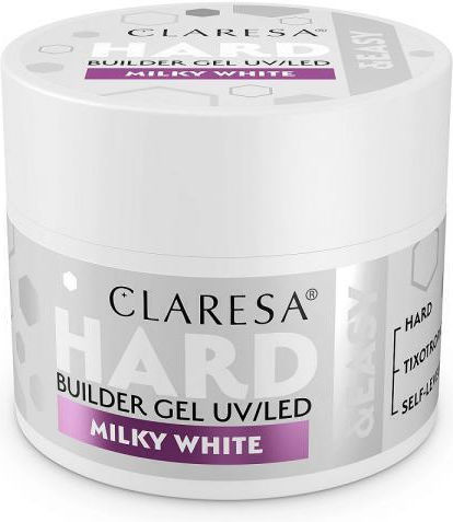 Claresa Easy Builder Гел за Нокти Бял 45gr