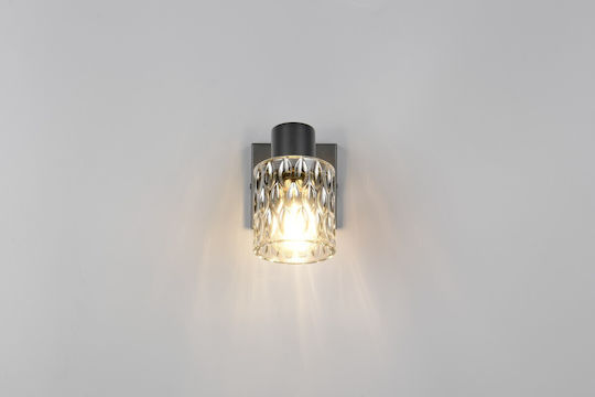 Trio Lighting Lamp Wall Black