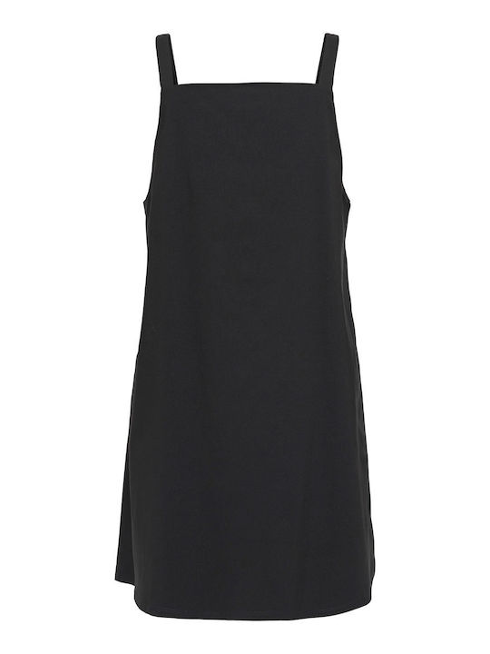Fiona Summer Mini Dress Black