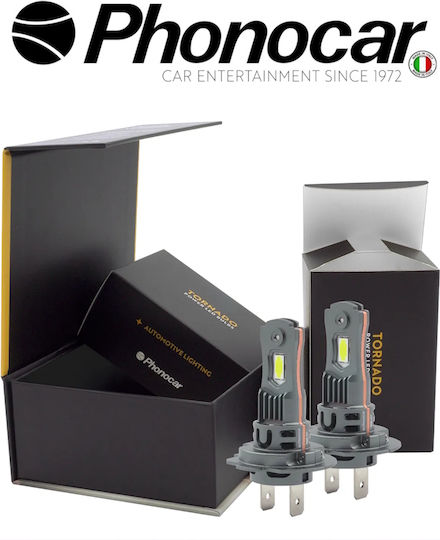 Phonocar Lamps Car H7 / H18 LED 5600K Cold White 12V 1pcs