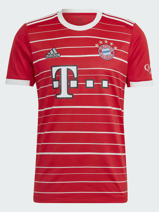 Tricou De Fotbal Pentru Bărbați Echipament Sportiv FC Bayern 22/23 Home