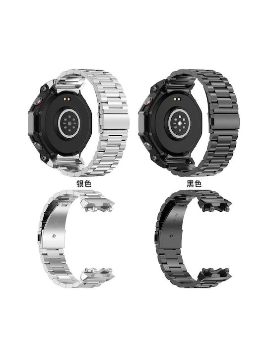 Techsuit Watchband W010 Amazfit T-rex 3 Silver