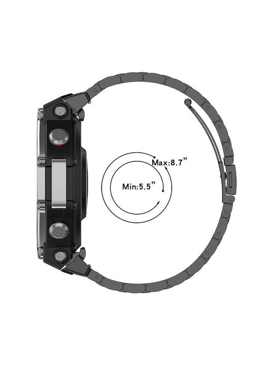 Techsuit Armband W010 Amazfit T-Rex 3 Schwarzes