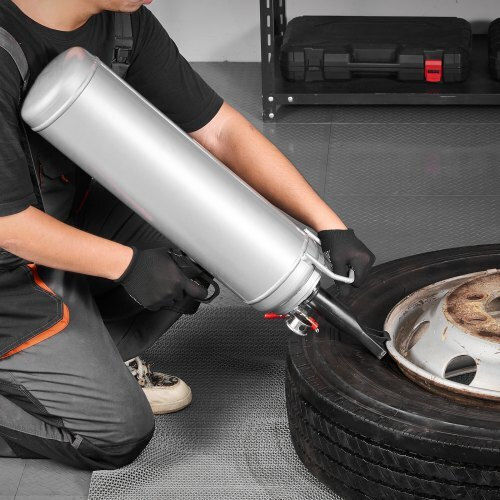 Portable Tire Bead Seating Device Vevor 3.2 Gal 12.11 L 12 L Air Bead Blaster Manual Tire Inflating Tool Working Pressure 87-116 Psi Inflatable Trigger Car Compact SUV Light Truck Electric Bicycle