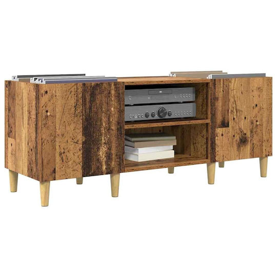 vidaXL Hi-Fi Furniture Brown 38x121x48cm