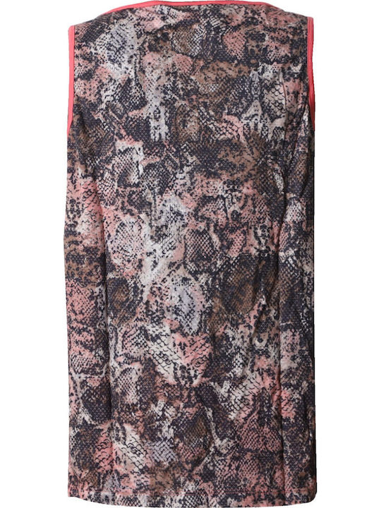 Damen Bluse Koralle