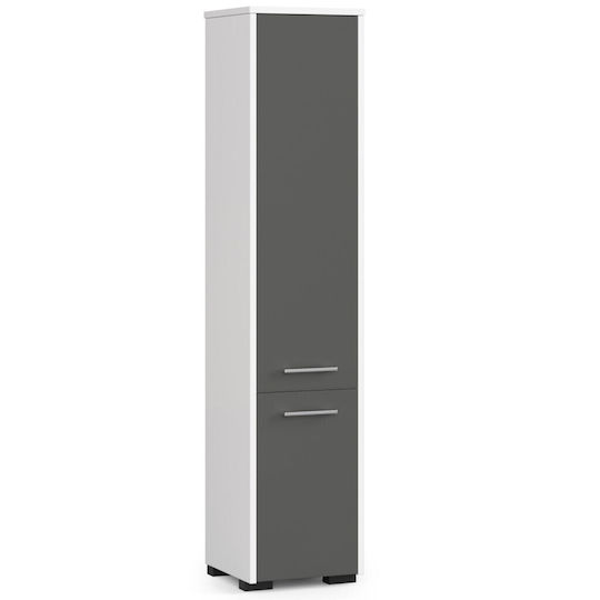 Akord Furniture Factory Coloană De Baie De Pardoseală M30xA30xÎ140cm Gri