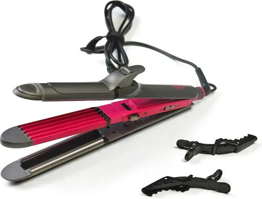 Kemei 4 in 1 KM-1396 Mini Haarglätter mit Keramikplatten