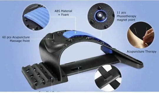 Relaxation Back Magnetotherapy Acupuncture Blue Massage Device Acupressure for the Body Blue