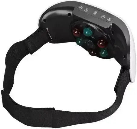 Rechargeable Heated Abdominal Belt 10 Massage Functions Adjustable Intensity Deep Skin Penetration White