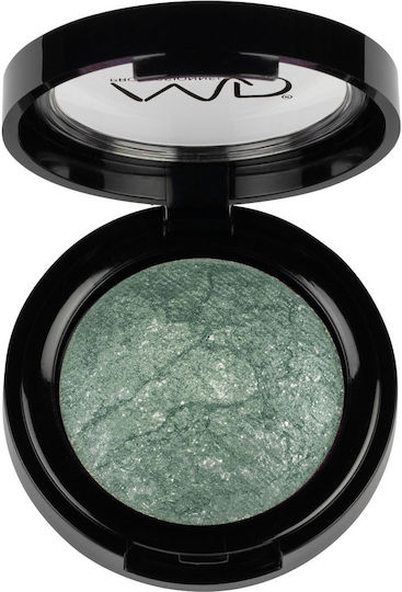 MD Professionnel Baked Range Wet & Dry Eye Shadow In Pressed Powder Form With Turquoise Colour