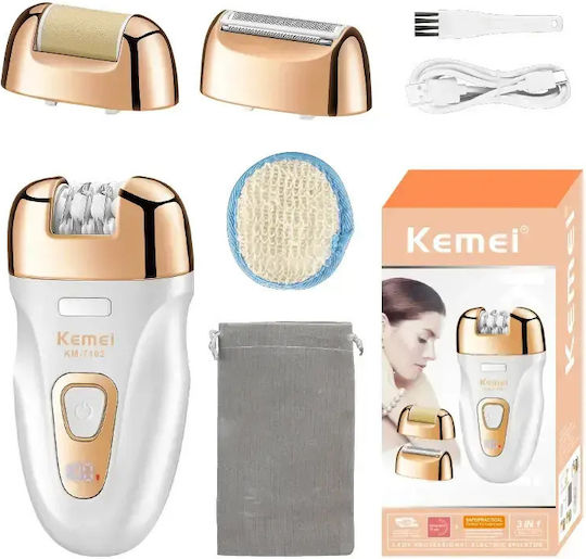 Kemei Αποτριχωτική Μηχανή Epilator KM-7102