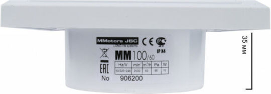 Mmotors De perete Ventilator de Baie