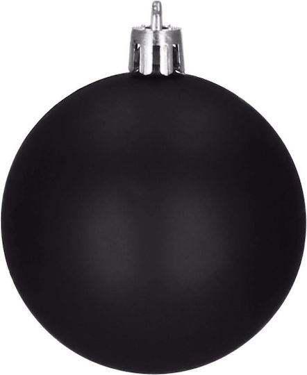 Christmas Ball Set 20 Pieces 3 Designs 4cm Black