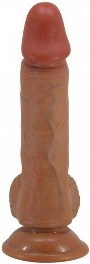 Dildo Realistisches Dildo Mit Saugnapf Braun