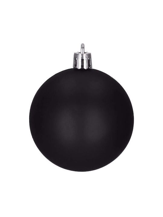 Christmas Ball Set 20 Pieces 5 Designs 6cm Black