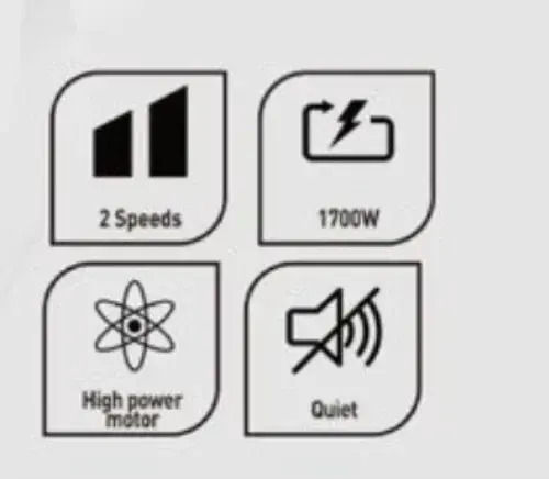 Αναδιπλούμενο Πιστολάκι Μαλλιών 1700w Hoomei Hm-7625b