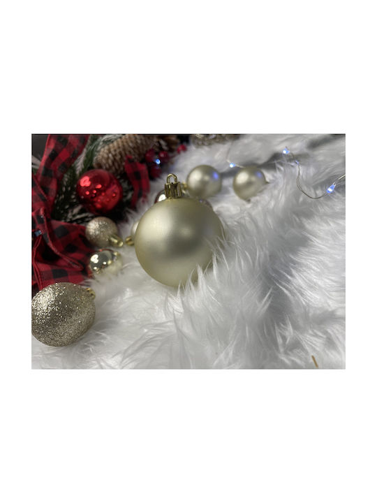 Christmas Tree Ornaments Set 100 Pieces 3-6cm Gold