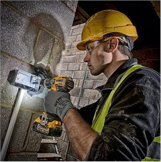 DEWALT DCK329P2T Set Eckiges Rad & Schlagbohrschrauber & Stichsäge Brushless 18V mit 2 Batterien 5Ah und Hülle