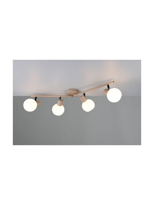 Trio Lighting Σποτ σε Μπεζ Χρώμα
