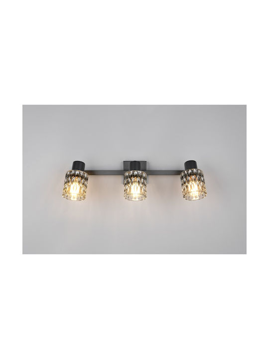 Trio Lighting Spot in Schwarz Farbe
