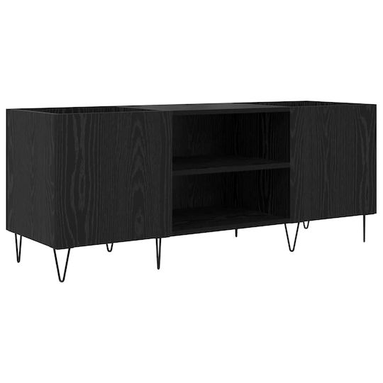 vidaXL Hi-Fi Furniture Black 38x121x48cm