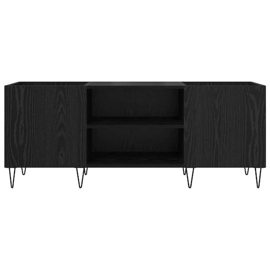 vidaXL Hi-Fi Furniture Black 38x121x48cm