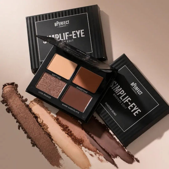 BPerfect Cosmetics Палитра със Сенки за Очи в Твърда Форма Bronze Edit