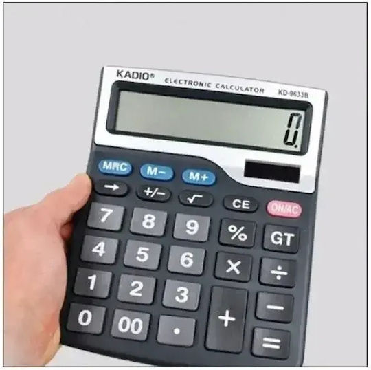 KD9633B Calculator 13 Digits in Black Color 1pcs 966330