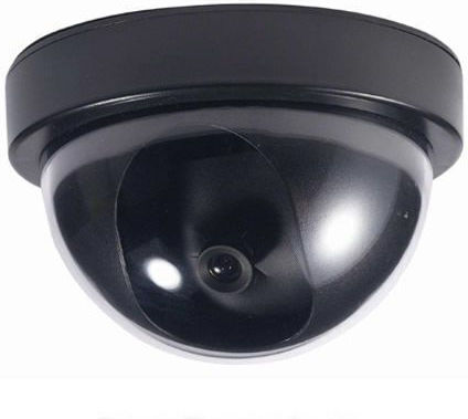 LogiLink Dummy Surveillance Dome Camera Black