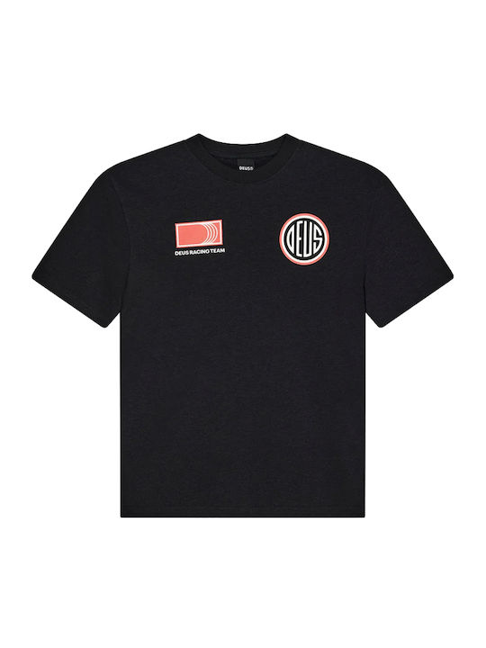 Deus T-shirt Μαύρο