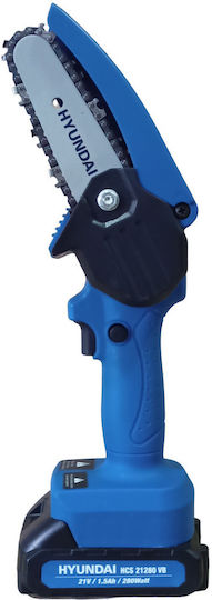 Hyundai HCS 21280VB Pruning Battery Chainsaw 1x1.5Ah 21V 1.2kg with Blade 10cm