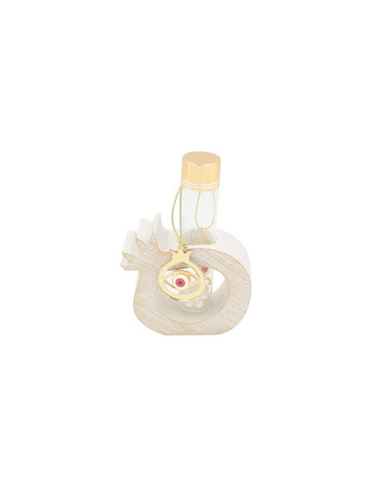Makwedding Tabletop Lucky Charm Pomegranate White Ceramic 2026 1pcs