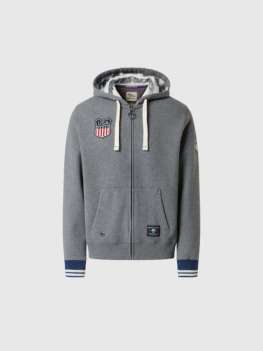 Hoodie Medium Gray Melange