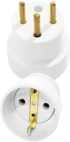 Elvhx Adaptor Priză de la Grecia în Israel