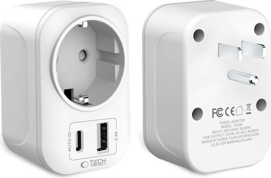 Tech-Protect Steckdosenadapter
