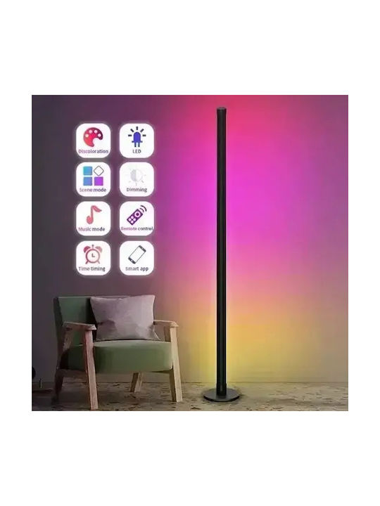 LED Φωτιστικό Δαπέδου με RGB Φως Λευκό