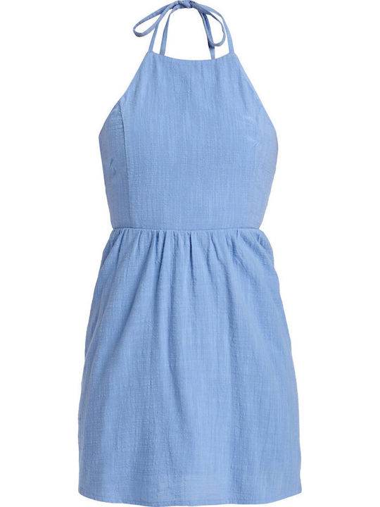 Wild Coast Summer Mini Dress Blue