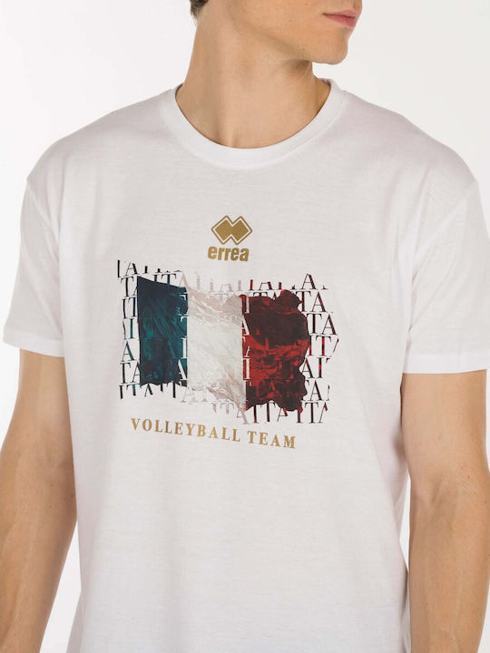 Naz Italia Tricou Sport Alb