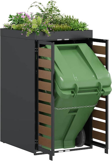 vidaXL Waste bin frame