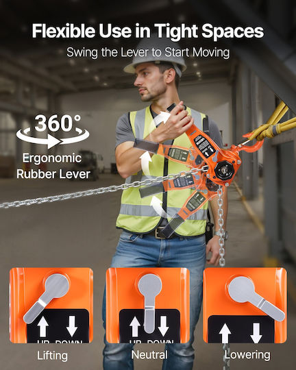 Vevor Lifting & Pulling Equipment for Weight Load up to 1t