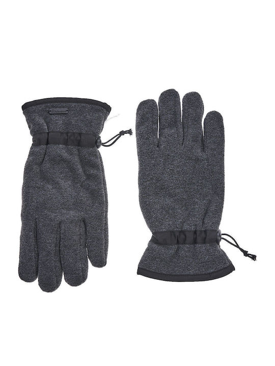 Γκρι Ανδρικά Fleece Γάντια