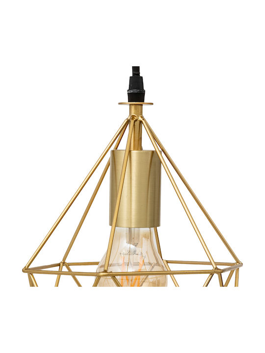 Pendant Light Gold 19x17cm