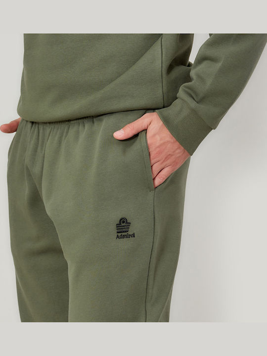 Sweatpants with Elastic Khaki