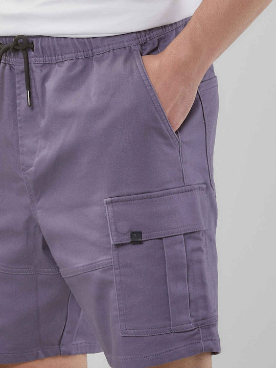 Men's Shorts Cargo Purple