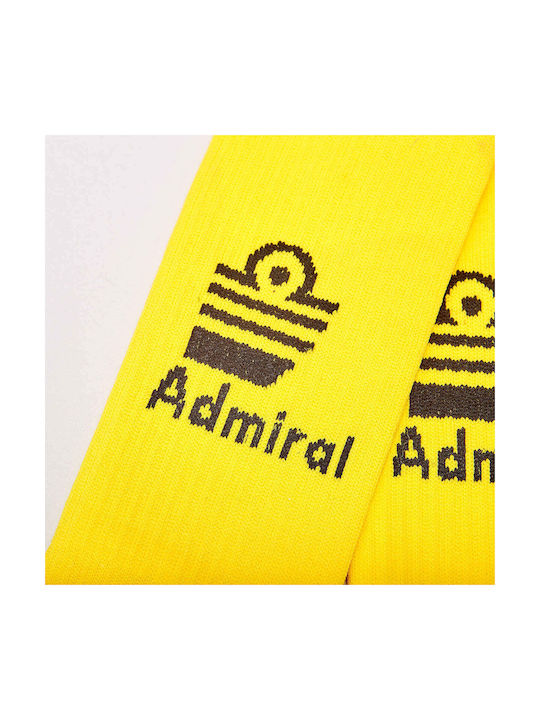Admiral Gamaschen für Fußball Vazzio Gelbe Admiral Gamaschen für Fußball Vazzio Gelbe