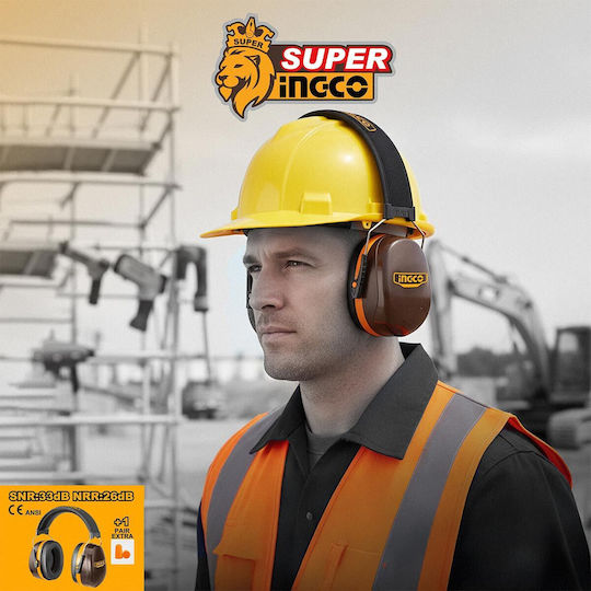 Ingco HEM3328 Earmuffs with Band