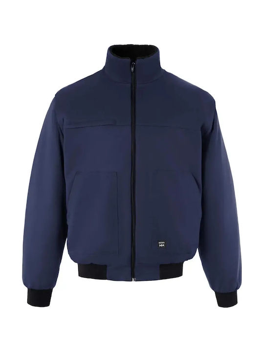 Axon Montreal Work Jacket with Fleece Lining Black