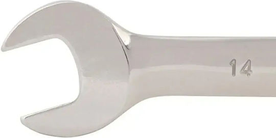 Sabrina Flexible Head German Polygon Ratchet Ring 14mm 1pcs