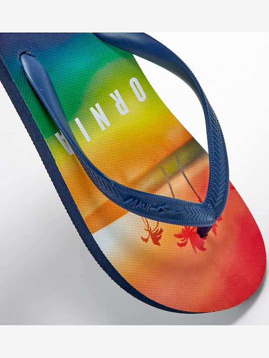 Herren Flip Flops Blau